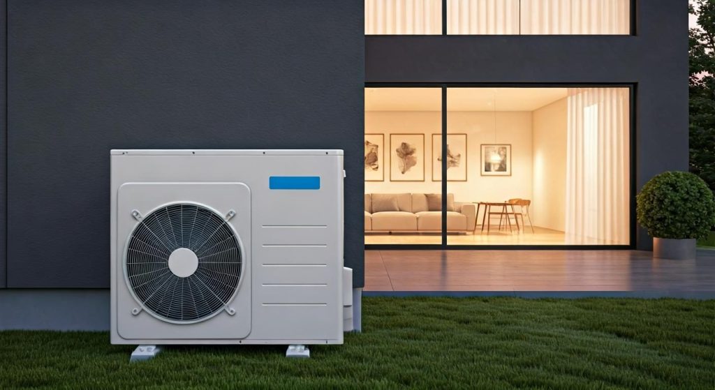 pompe à chaleur: consommation journalière et coût estimé