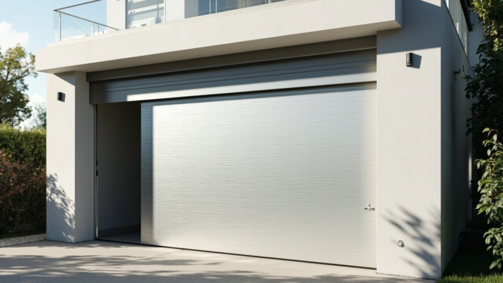 porte de garage enroulable: gain d'espace et sécurité